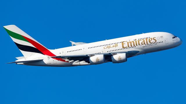 A6-EEN:Airbus A380-800:Emirates Airline